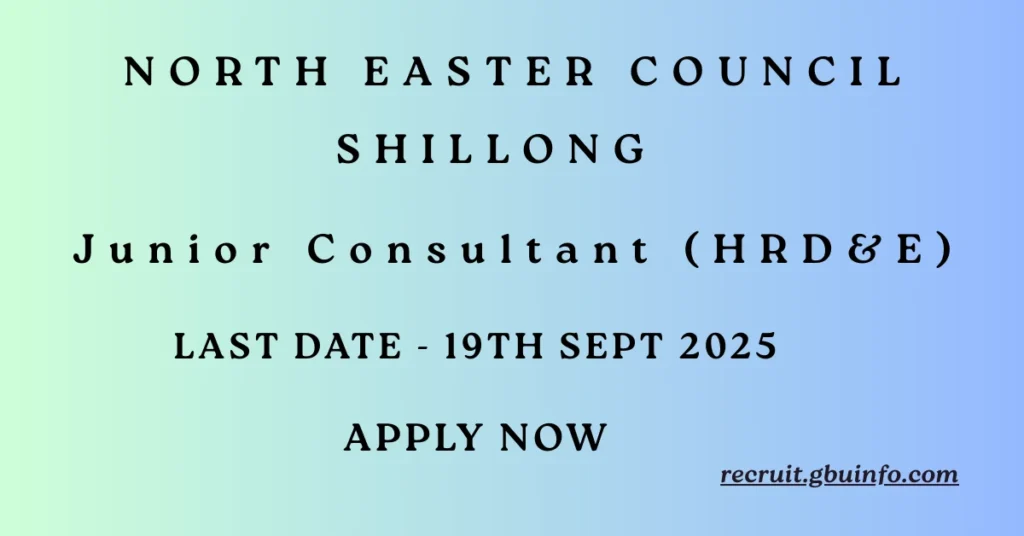 NEC Recruitment 2025